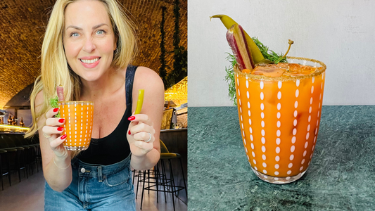 Carmen O'Neal | Cocktail Carmen | Olive Oil Bunny Mary Cocktail Recipe