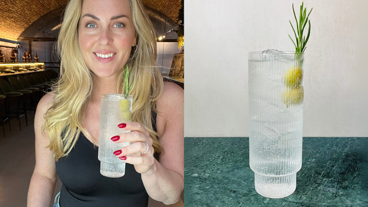 Cocktail Carmen | Carmen O'Neal | Dirty Martini Spritz Cocktail Recipe